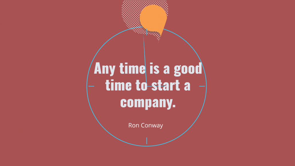 Ron Conway quote on how to start a business